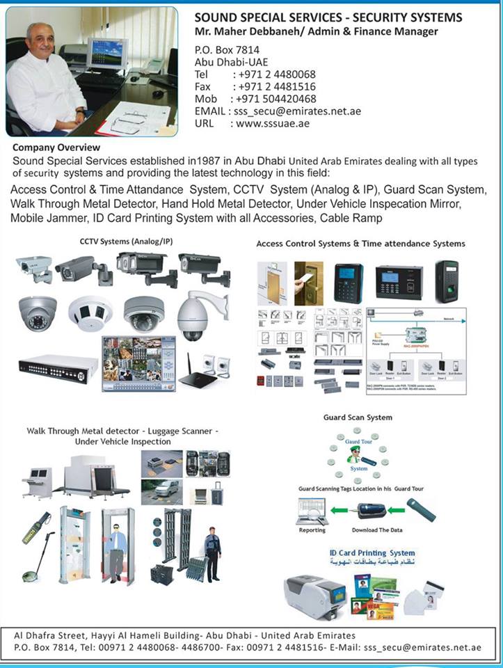 SOUND SPECIAL SERVICES-SECURITY SYSTEMS